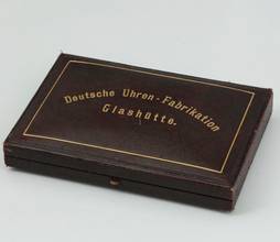 Thumbnail von A. Lange & Söhne Full Set ¼ Repetition Taschenuhr Original Box Garantiekarte 14k Gold 1885 Exzellente Zustand mit Museums-Zertifikat