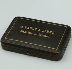Thumbnail von A. Lange & Söhne neuwertige Qualität 1A Tresoruhr 18k Gold mit Original Etui und Papiere 1917 </h1>