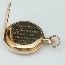 Thumbnail von unbekannt Anker-Chronometer 14k Gold mit Minuten Repetition in feine Qualität seltenes Werk 1920
