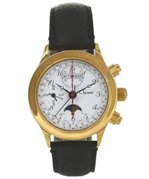 Sinn Kalenderuhr Chronograph mit Mondphase Ref. 6026  