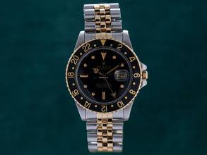  Rolex GMT-Master 16753 Nipple Dial aus April 1982 