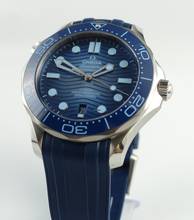 Thumbnail von Omega Seamaster Diver 300 M Blue Seamaster Summer Blue Full Set / New Watch