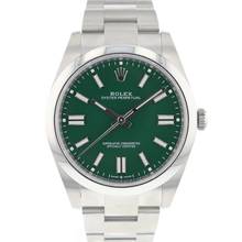  Rolex Oyster Perpetual 41 Green Dial </h1> 