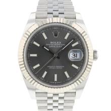  Rolex Datejust 41 Jubilee Fluted Rhodium NEW 2025  