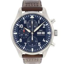  IWC Fliegeruhr Chronograph Pilot Watch Chronograph Le Petit Prince Blue Dial  