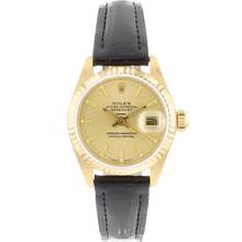  Rolex Lady-Datejust 26 Yellow Gold Champagne Dial </h1> 