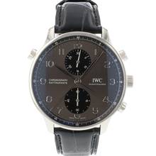 Thumbnail von IWC Portugieser Chronograph Rattrapante Grey Dial 'Rue de la Paix Special Edition' </h1>