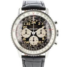  Breitling Navitimer Cosmonaute Steel Black Dial  