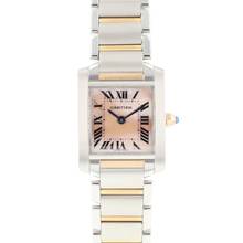 Thumbnail von Cartier Tank Française PM Steel Rose Gold MoP Dial </h1>