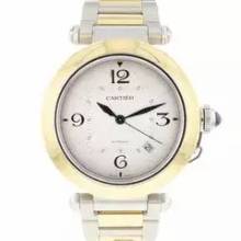 Thumbnail von Cartier Pasha LM Steel / Gold </h1>