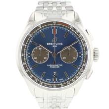  Breitling Premier B01 Chronograph 42 Blue Dial </h1> 