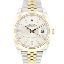  Rolex Datejust 41 Gold Steel Jubilee SIlver Dial </h1> 