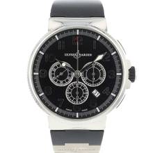  Ulysse Nardin Marine Chronograph Steel Black Dial </h1> 