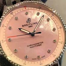  Breitling Navitimer 32 Quartz Perlmutt NEW FULL SET 