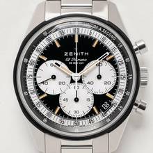 Zenith Chronomaster Original Chronograph Black NEW FULL SET 