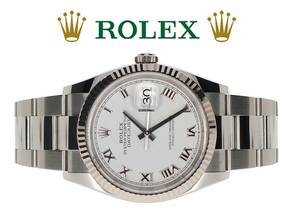 Thumbnail von Rolex Datejust 36 36mm Stahl / Weißgold 2021 </h1>