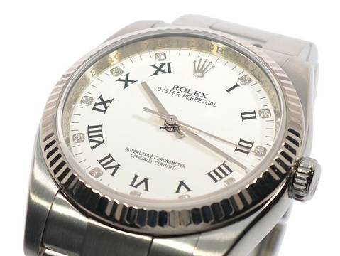  Rolex Oyster Perpetual 36 LC100 Rolex Diamant-Zifferblatt 