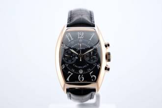 Thumbnail von Franck Muller Casablanca Chronograph Pink Gold - Black Dial - 24 Months Warranty - 8880 C CC DT