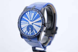 Thumbnail von Roger Dubuis Excalibur 36 Limited Edition Blackened Titanium - Sapphire Setting - 24 Months Warranty - DBEX0612