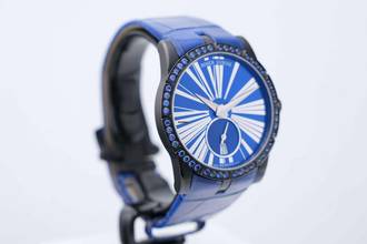 Thumbnail von Roger Dubuis Excalibur 36 Limited Edition Blackened Titanium - Sapphire Setting - 24 Months Warranty - DBEX0612