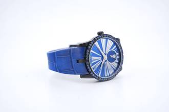 Thumbnail von Roger Dubuis Excalibur 36 Limited Edition Blackened Titanium - Sapphire Setting - 24 Months Warranty - DBEX0612