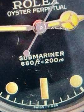  Rolex Submariner (No Date) 5510 James Bond Big Crown Sub - First - Dial von 1958 Only 300 pieces in the World ! 