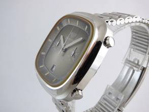 Thumbnail von Heuer Silverstone Fume Vintage unpolished / original Bracelet </h1>