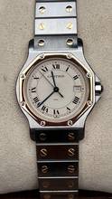 Thumbnail von Cartier Santos Ronde Gold top condition medium 30mm </h1>