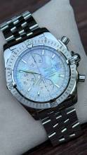  Breitling Chronomat Evolution MOP Dial top condition </h1> 