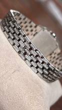 Thumbnail von Cartier Santos Demoiselle mother of pearl full diamond setting iced out </h1>