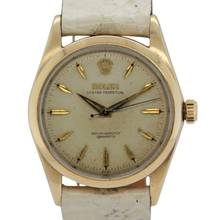 Thumbnail von Rolex Oyster Perpetual 34 Ref.6634 Amtlich geprüfter Chronometer Radium dial with very rare german text