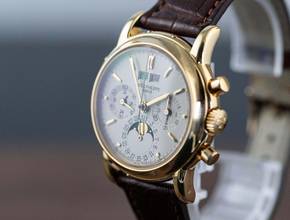 Thumbnail von Patek Philippe Perpetual Calendar Chronograph 3970EJ | 3. Series | Full Set | sealed | PP Service July 26