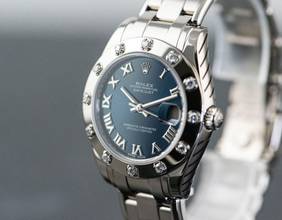 Thumbnail von Rolex Lady-Datejust Pearlmaster | 81319 | Full Set 2018 + Rolex Service Dec. 24