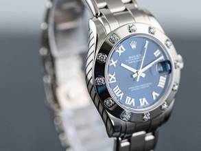 Thumbnail von Rolex Lady-Datejust Pearlmaster | 81319 | Full Set 2018 + Rolex Service Dec. 24