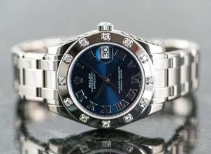 Thumbnail von Rolex Lady-Datejust Pearlmaster | 81319 | Full Set 2018 + Rolex Service Dec. 24