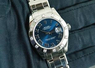 Thumbnail von Rolex Lady-Datejust Pearlmaster | 81319 | Full Set 2018 + Rolex Service Dec. 24