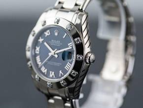Thumbnail von Rolex Lady-Datejust Pearlmaster | 81319 | Full Set 2018 + Rolex Service Dec. 24