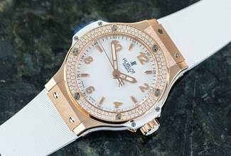 Thumbnail von Hublot Big Bang 38 mm Diamond | 361.PE.2010.RW.1104 | Full Set 2018 | Hublot Service 2025