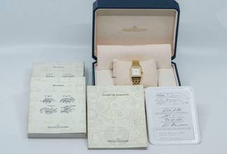 Thumbnail von Jaeger-LeCoultre Reverso Lady Joaillerie Diamond | 267.1.86 | Full Set 2001 | Yellowgold