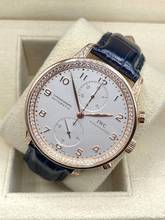 Thumbnail von IWC Portuguese Portugieser Chronograph Rosegold 18Kt. TOP CONDITION factory diamonds setting