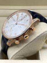 Thumbnail von IWC Portuguese Portugieser Chronograph Rosegold 18Kt. TOP CONDITION factory diamonds setting