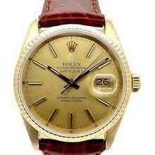 Thumbnail von Rolex Datejust 36 mm 18k Gold Referenz 16018 </h1>