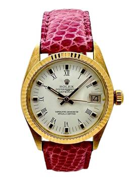  Rolex Datejust 31 Oyster Perpetual Datejust Lady 18k Gold Referenz 6827 </h1> 