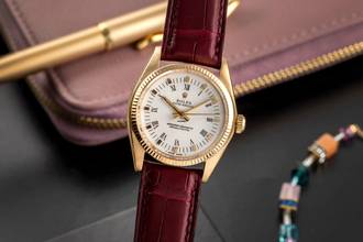Thumbnail von Rolex Oyster Perpetual 31 18k (0,750) Gold Automatik Damenuhr Ref. 6751