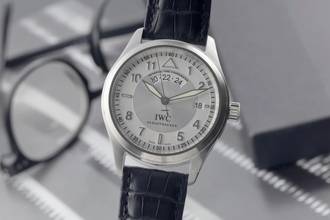  IWC Fliegeruhr Spitfire UTC Edelstahl Automatik Herrenuhr Ref. IW325107  
