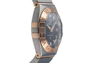 Thumbnail von Omega Constellation Quartz Stahl / Gold Quarz Diamonds Ref. 123.20.24.60.63.001 Papers