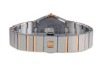 Thumbnail von Omega Constellation Quartz Stahl / Gold Quarz Diamonds Ref. 123.20.24.60.63.001 Papers
