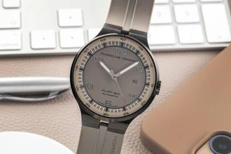 Thumbnail von Porsche Design Flat Six Automatik Datum Edelstahl Herrenuhr Ref 6350.43.94.1255