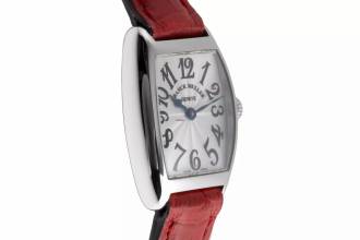 Thumbnail von Franck Muller Cintrée Curvex Quarz Stahl Damenuhr Ref. 2251 QZ