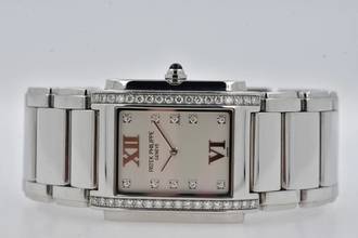  Patek Philippe Twenty~4 24 4910/010 Diamond Dial Diamond Bezel Box  